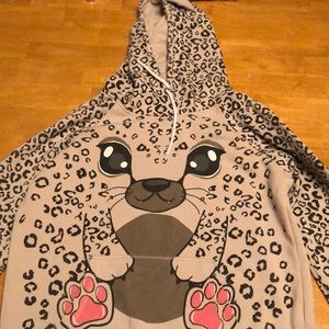 Animal hoodie